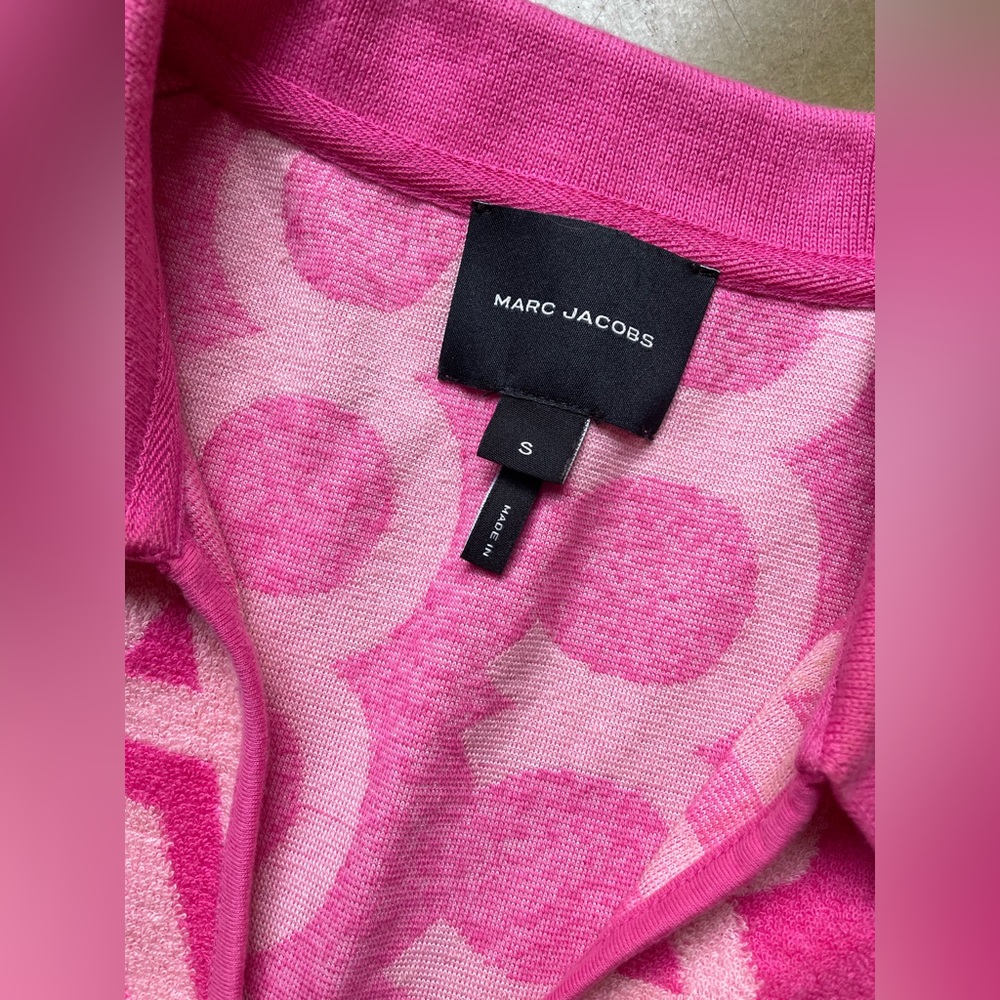 Marc Jacobs Pink Logo Knit Polo Set - Picture 2 of 5